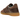 Baskets Adidas Handball Spezial Auburn en vue latérale avec empeigne en daim, bandes blanches classiques et semelle en gomme marron rétro