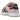 Adidas Campus 00s Pink Spark Core Black baskets vue latérale avec tige en daim rose, bandes adidas noires et lacets blancs épais.