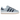 Adidas Campus 00s Clear Sky Gum baskets vue latérale avec empeigne en daim bleu clair, détails en cuir blanc et semelle gomme classique
