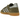 Adidas Handball Spezial Olive Strata baskets vue latérale avec tige en daim vert olive, bandes blanches classiques et semelle en gomme