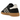 Adidas Handball Spezial Black Wonder Leopard baskets vue latérale avec empeigne en daim noir et détails à imprimé léopard sur la semelle