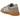 Adidas Handball Spezial Chalky Brown Cloud White Magic Beige baskets vue latérale avec empeigne en daim, détails blancs et semelle en gomme