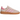 Adidas Handball Spezial Wonder Quartz Rose Tone baskets vue inclinée avec empeigne en daim, 3 bandes blanches et semelle extérieure en gomme