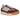 Adidas SL 72 RS Preloved Fig Off White baskets en vue latérale avec tige bordeaux en daim et textile, complétée par une semelle gomme blanche.