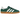 Adidas Gazelle Indoor Collegiate Green Gum baskets en vue latérale classique avec tige en daim vert, détails blancs et semelle en gomme