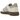 Adidas Handball Spezial Aluminum Wonder Beige baskets vue latérale, en daim gris clair avec les bandes blanches iconiques et une semelle en gomme