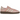Adidas Handball Spezial Wonder Mauve Alumina baskets vue latérale avec tige rose, semelle blanche et les bandes dentelées emblématiques.