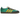 Adidas Samba OG Court Green Preloved Yellow baskets en vue latérale avec empeigne en cuir vert, bandes jaunes et semelle en gomme classique