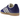 Adidas Samba OG Collegiate Purple Cream baskets vue de profil incliné avec tige en cuir violet, bandes crème et une semelle en gomme classique