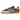 Adidas Samba OG Toy Story Woody baskets vue latérale avec tige en daim marron, bandes à motifs vache et semelle en gomme classique.