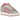 Adidas Campus 00s Liberty London Pink baskets de profil avec une tige rose, des lacets blancs et des bandes crantées classiques