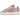 Adidas Campus 00s Liberty London Pink baskets en vue latérale avec une tige rose, des lacets blancs et les trois bandes crantées