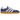 Adidas Handball Spezial 75th Anniversary Collegiate Royal baskets vue latérale avec tige en daim bleu roi, bandes en cuir blanc et semelle gomme