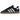 Adidas Handball Spezial Sporty & Rich Night Indigo baskets vue latérale avec empeigne en daim bleu marine, bandes en cuir blanc et semelle gomme