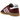 Adidas Handball Spezial Sporty & Rich Shadow Red baskets en vue latérale avec empeigne en daim bordeaux et trois bandes blanches