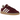 Adidas Handball Spezial Maroon Cream White baskets en vue laterale avec suede bordeaux, details en cuir creme et semelle en gomme
