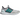 adidas Ultra Boost 1.0 Crystal White Pure Teal Grey Two baskets en vue laterale avec une tige blanche et semelle turquoise