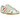 Baskets Adidas Tokyo Crew White Floral Embroidery vue de profil avec empeigne en cuir blanc, broderies florales discrètes et lacets blancs.