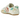 Adidas Tokyo Crew White Floral Embroidery baskets vue de face avec détails blancs, motifs floraux brodés et laçage classique