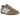 Adidas Taekwondo Earth Strata Wonder White Gum baskets vue latérale dans un style minimaliste avec tige beige lisse et fine semelle en gomme