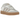 Adidas Samba XLG Off White Clay Brown Gum baskets en vue latérale avec empeigne en cuir clair, détails marron et semelle en gomme épaisse
