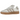Adidas Samba XLG Off White Clay Brown Gum baskets en vue latérale, présentant une tige blanc cassé avec des détails en cuir marron et semelle gomme.