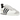 Adidas Samba 62 Cloud White baskets en profil avec une tige en cuir blanc classique, un bout en daim gris et une semelle en gomme