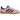 Adidas Handball Spezial Orchid Fusion baskets vue latérale en daim rose avec les bandes emblématiques blanches et semelle en gomme