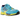 Adidas ZX 8000 Consortium Blue Glow Unity Purple baskets vue latérale avec des nuances marquées de violet et bleu, des panneaux détaillés et une semelle