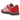 Adidas Gazelle Indoor Better Scarlet Patent Leather baskets en profil lateral classique avec du cuir vernis rouge et une semelle gomme