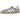 Adidas Handball Spezial Silver Violet Cream White baskets vue latérale avec empeigne argentée scintillante, détails violets et semelle gomme.