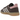 Adidas Handball Spezial Dark Brown Wonder Mauve baskets en vue latérale avec empeigne en daim marron et bandes mauves.