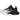 adidas XLG Runner Deluxe White Black baskets en vue laterale avec une tige blanche, des details noirs et une semelle