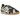 Adidas SL 72 OG Cow Print baskets en vue latérale, mettant en valeur un motif peau de vache unique, un bout en daim noir et une semelle en gomme.