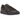 Adidas BW Army Dark Brown Night Brown baskets vue latérale avec une tige en cuir marron foncé et une semelle en gomme classique.