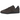 Adidas BW Army Dark Brown Night Brown baskets vue latérale en daim marron foncé avec semelle blanche, bout en T classique et logo Adidas