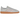 Adidas Handball Spezial Grey Clear Pink baskets en vue latérale avec empeigne en daim gris, bandes roses et semelle en gomme marron