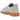 Adidas Handball Spezial Grey Clear Pink baskets en vue latérale avec empeigne en daim gris, bandes roses et semelle en gomme classique