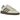 Adidas Handball Spezial Brown Cream White baskets profil avec empeigne en daim marron, bandes blanc cassé et semelle en gomme