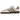 Adidas Handball Spezial Brown Cream White baskets vue latérale avec empeigne en daim marron, bandes en cuir blanc et semelle gomme classique