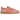 Adidas Handball Spezial Glow Pink Flash Orange (Women's) baskets en vue latérale avec du suède rose et des détails orange