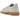 Adidas Handball Spezial Orbit Grey Wonder Quartz (Women's) baskets vue en angle avec empeigne grise, détails beiges et semelle extérieure en gomme.