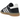Adidas Handball Spezial Quilted Stitching Black Off White baskets de profil avec tige matelassée noire et semelle blanche