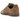 adidas BW Army Beige Brown baskets vue de profil avec empeigne en cuir marron clair, semelle en gomme et logo adidas sur la languette.