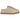 Adidas Campus 00s Winter Low Magic Beige baskets en vue laterale avec une tige en suede beige et des lacets blancs