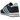 Adidas Marathon SPZL Noel Gallagher Night Navy baskets en vue latérale, mettant en valeur le daim bleu marine, les détails blancs et la semelle
