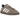 Adidas Handball Spezial Chalky Brown Cow Print baskets en profil, avec imprimé peau de vache marron, empiècements en daim clair et semelle en gomme.