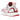 Adidas Ultra Boost 1.0 Valentines Day baskets en vue angulaire avec tige en maille rouge et détails en forme de cœur