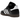 Adidas Samba Bape Black White Gum baskets dans une vue latérale classique avec des empiècements en daim noir, des bandes en cuir blanc et une semelle gomme.