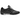 adidas Adi Racer Lo Black White Stitch baskets vue sous angle avec empeigne noire, coutures blanches et lacets assortis